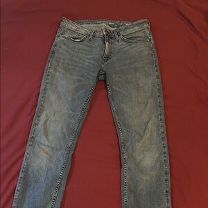 Calvin Klein Jeans Women's Straight Leg Blue